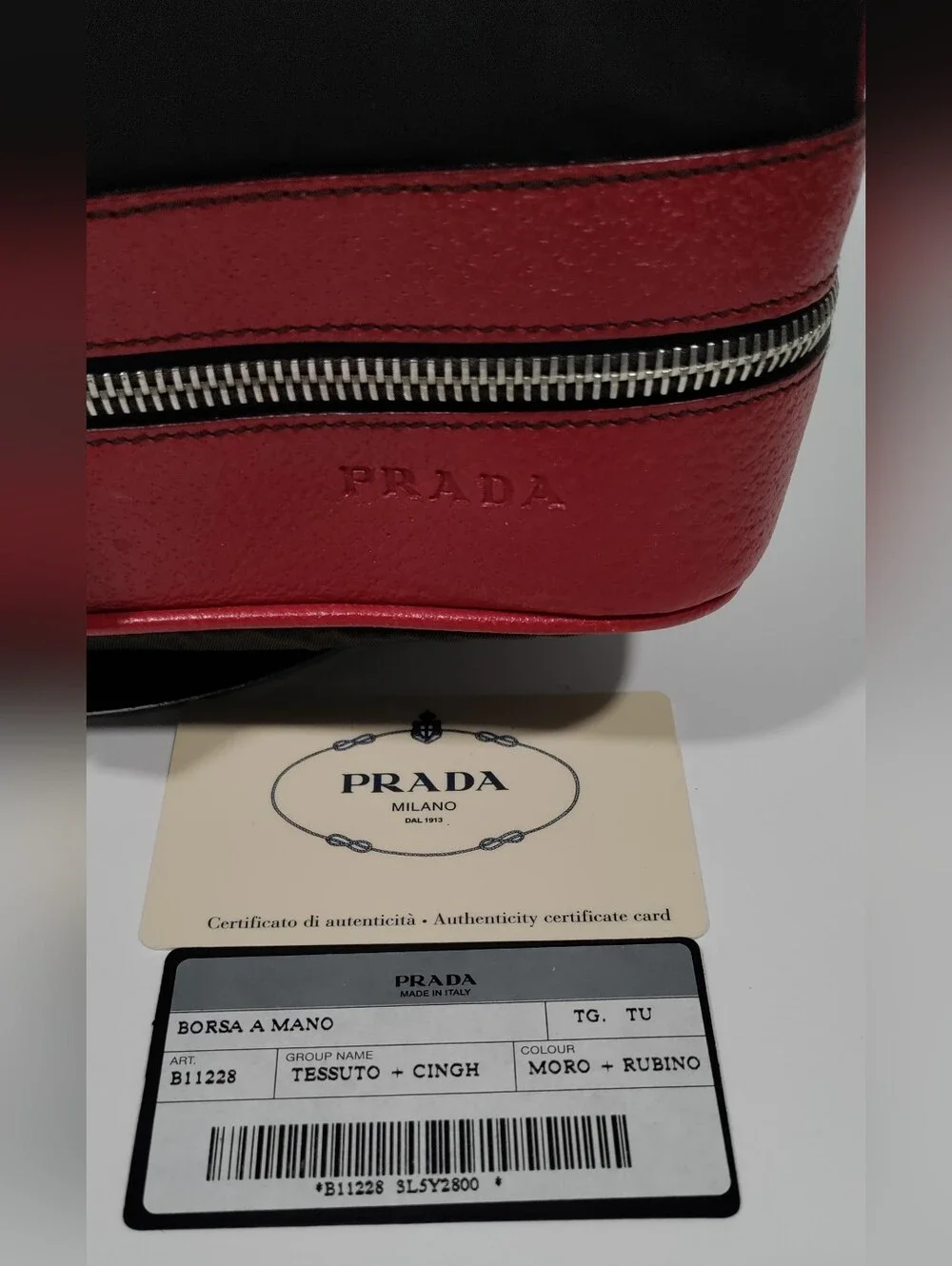 Prada brand model